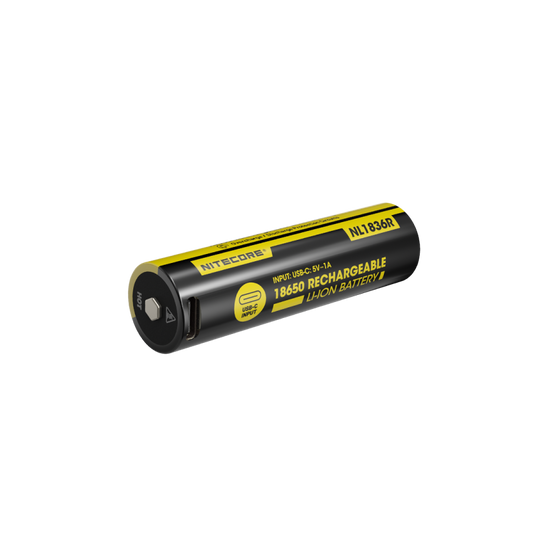NL1836R - 18650 USB-C Rechargeable Li-ion Battery