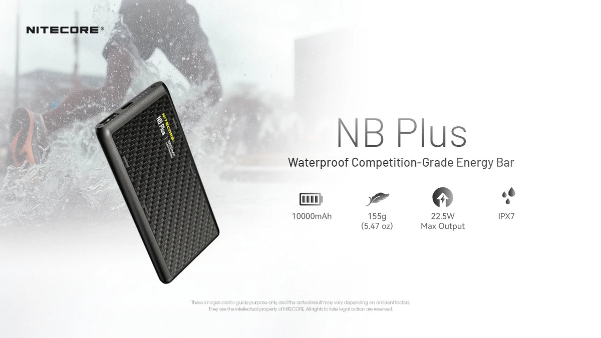 NITECORE NB Plus 10,000 mAh Waterproof Power Bank
