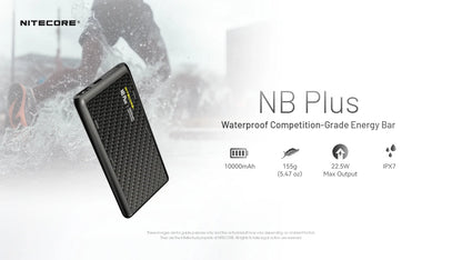 NITECORE NB Plus 10,000 mAh Waterproof Power Bank