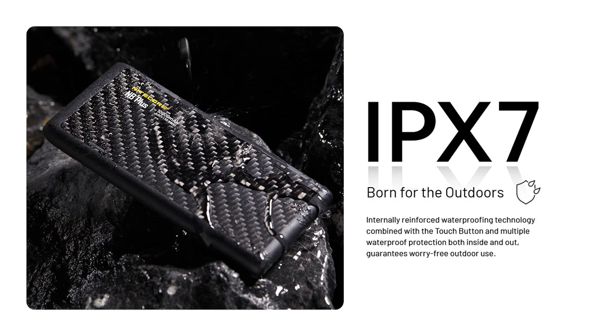 NITECORE NB Plus 10,000 mAh Waterproof Power Bank