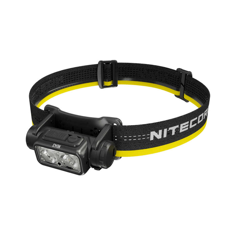 NITECORE NU43 Lightweight Rechargeable Headlamp | 1400 Lumens
