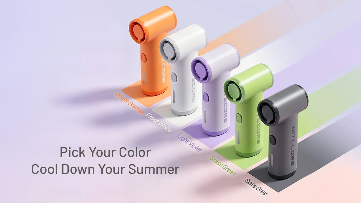 NITECORE NEF nano Pocket-Sized Handheld Fan