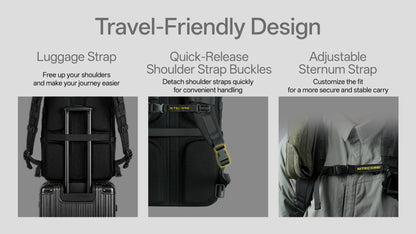 NITECORE BP24 24L Commuting Backpack | CORDURA 500D