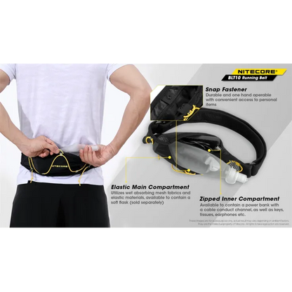 NITECORE BLT10 Lightweight Running Belt