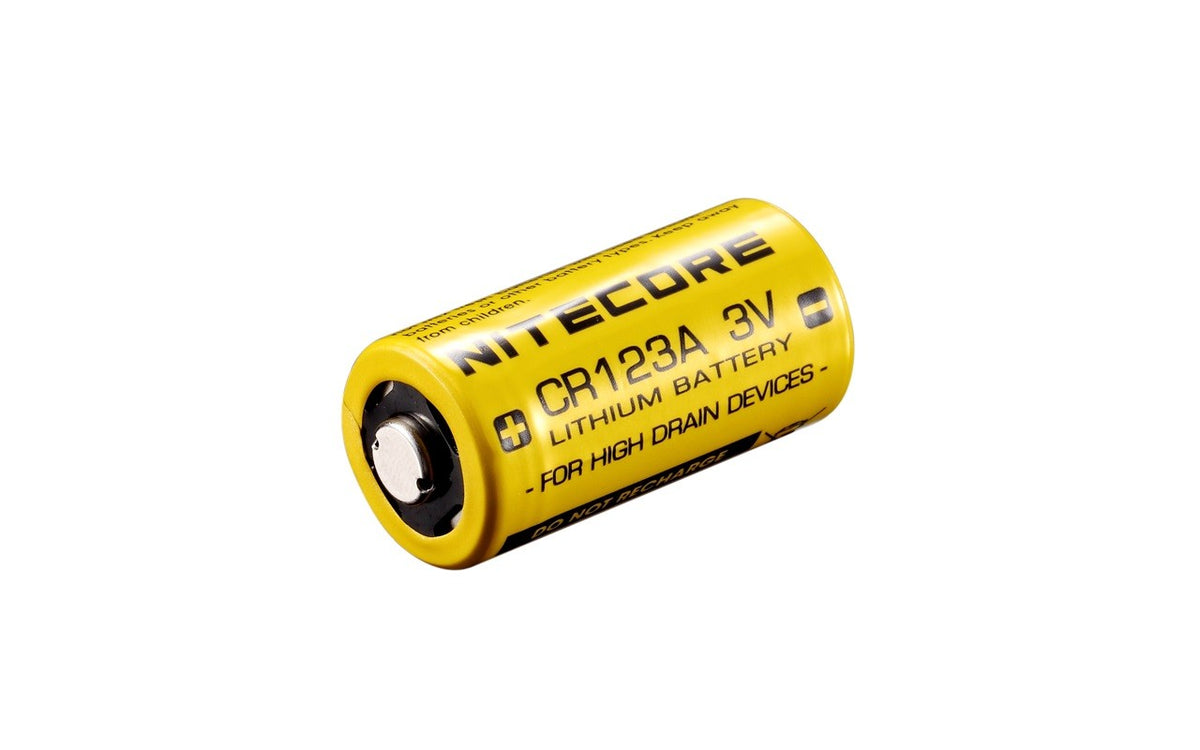 NITECORE CR123A Disposable Lithium Battery